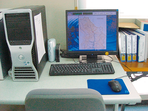 津山市　阿波処理区　マンホールポンプ監視装置