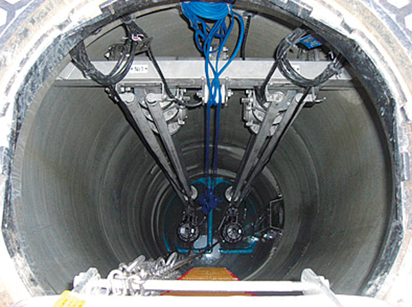 マンホールポンプ設置　非常用発電設備