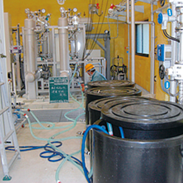 阿波　簡易水道水源機械設置