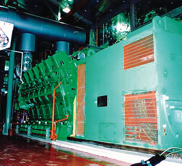 ダイケン工業　常用　ディーゼルエンジン　2000kw