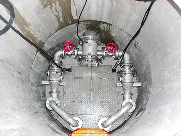 真庭市　真空式下水道